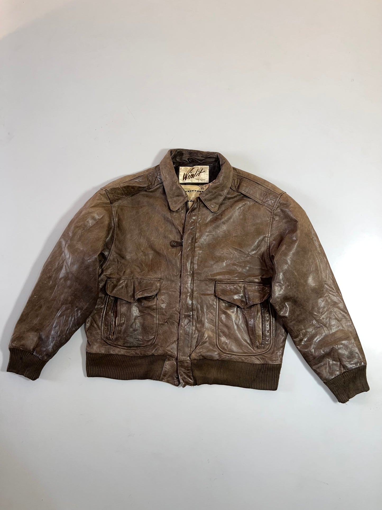 ZWinlit Super Premium Original Leather Jacket (M/L)