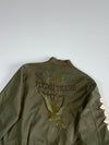 Flying Tigers Military Embroidered MA-1 Bomber Jacket (S/M)