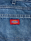 Dickies Blue Denim Carpenter Shorts (W:38) (L:22)