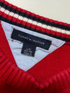 Tommy Hilfiger Classic Red Knit Crewneck Sweater (XS)