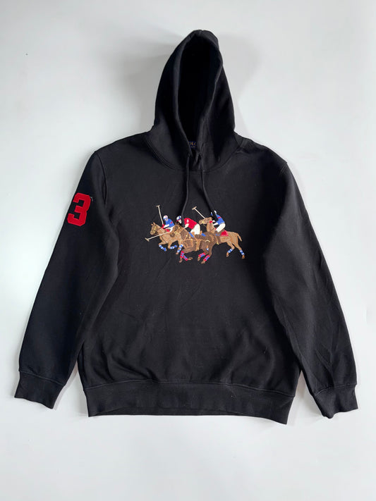 Polo Ralph Lauren Premium Embroidered Logo Hooded Jacket with QR code (XL)