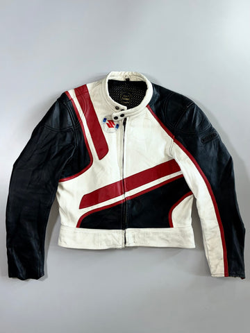 Raber Echt Leder Racing Leather Jacket (M)