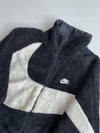 Nike Black Reversible Sherpa Fleece Jacket (XL)
