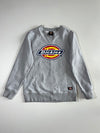 Dickies Big Horseshoe Logo Crewneck Sweatshirt – Heather Grey (S)