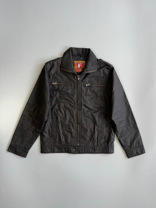 Mentor Jeans Co Zip-Up Moto Jacket (M)
