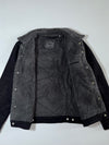 Levi’s  Sherpa Trucker Jacket denim trucker with grey sherpa  (M/L)