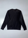 Adidas Spellout Crewneck Sweatshirt – Black, Bracketed Logo, (M)