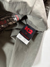 Vintage K2 Orange Grey Colour Block Hooded Parka (XL)