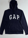Gap Arch Logo Pullover Hoodie – Navy Blue (S)