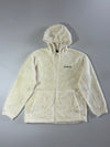 New Balance Sherpa Fleece Zip Hoodie – Cream/Ivory (XL)