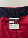 Vintage Tommy Jeans Red Full-Zip Track Pants (W:32) (L:40)
