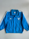 Adidas | Vintage 3-Stripe Team Windbreaker Jacket | Royal Blue (M)