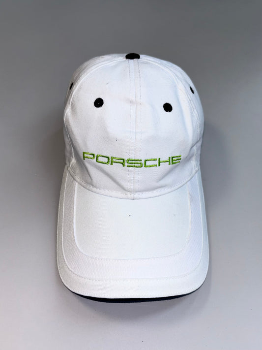 Porsche Driver’s Selection | Green Embroidered Script | Baseball Cap | Adjustable