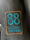 S-Line Black Motorcycle Riding Jacket – 88 Calgary Edition Patch (L)