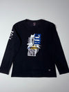 5th Street Graphic Long Sleeve Tee – Black (L)