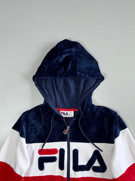 Fila Premium Velour Zip Hoodie (M)