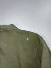 Dickies Quilted-Lined Canvas Work Jacket — Washed Olive Green (L)
