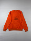 Adidas Originals Orange Sherpa Fleece Crewneck Sweatshirt (M)