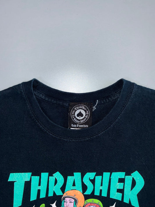 Thrasher | Skate Mag Graphic Tee | Washed Black (M)