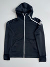 Adidas | Black Zip Hoodie Trim (M)