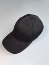 Vintage Plain Black Flexfit Stretch Cap (L/XL)