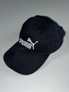 Puma Bold Logo Black Cap (Adjustable)