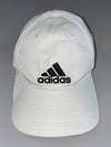 Adidas White Performance Cap (Adjustable)