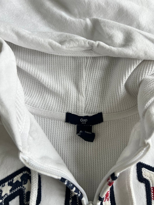 Gap Full Zip USA Flag Logo Hoodie (S)