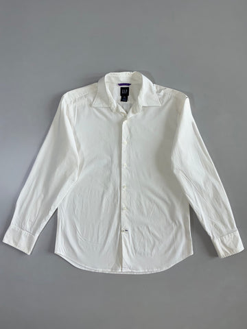 GAP Classic White Fitted Shirt (L)