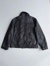 Schott N.Y.C. Cowhide Leather Trucker Jacket Made in USA, Genuine Full-Grain Leather (2XL)