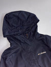Columbia | Black Hooded Windbreaker Jacket (S)