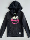 Roots Canada Black Beaver Crest Zip Hoodie (XS)