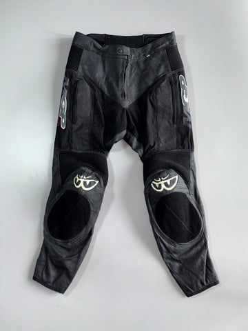 Berik | Racing Leather Pants | All Black (W-32)