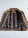 Faux Sued Leather Jacket (M)