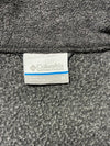 Columbia Sportswear Full-Zip Fleece Jacket Stand Collar – Charcoal Grey (L )