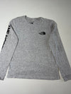 The North Face Grey Sleeve Logo Long Sleeve T-Shirt – Women’s (L)