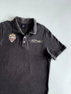Ed Hardy by Christian Audigier Tiger Roar Polo Shirt W/ Rhinestones (L)