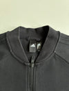 Adidas | Black Tonal 3-Stripe Bomber Track Jacket | (L)