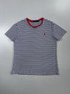 Polo Ralph Lauren Striped T-Shirt – Navy & White (L)
