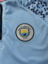 Puma x Manchester City Sky Blue Quarter Zip Training Top (L)