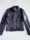 Mustang Vintage Cafe Racer Leather Jacket (XS)