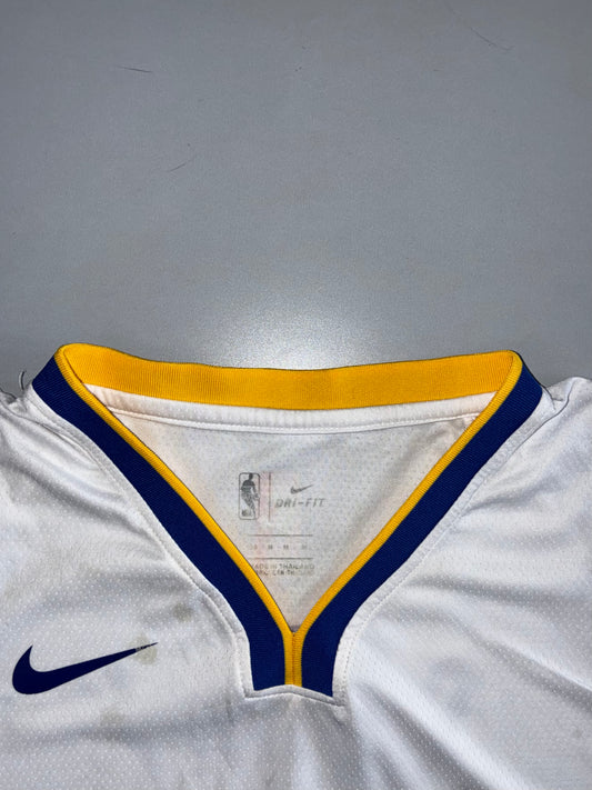 Nike NBA Golden State Warriors Stephen Curry #30 Dri-Fit Jersey White (S)