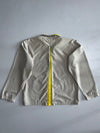 Nike Dri-Fit Beige & Yellow Accent Windbreaker Jacket (M)