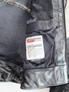 AXO Racing Ducati Corse Leather Moto Jacket Multi-Patch with CE Protection (S)