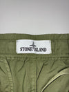 Stone Island Olive Green Cargo Jogger Pants with Compass Badge (W:31) (L:41)