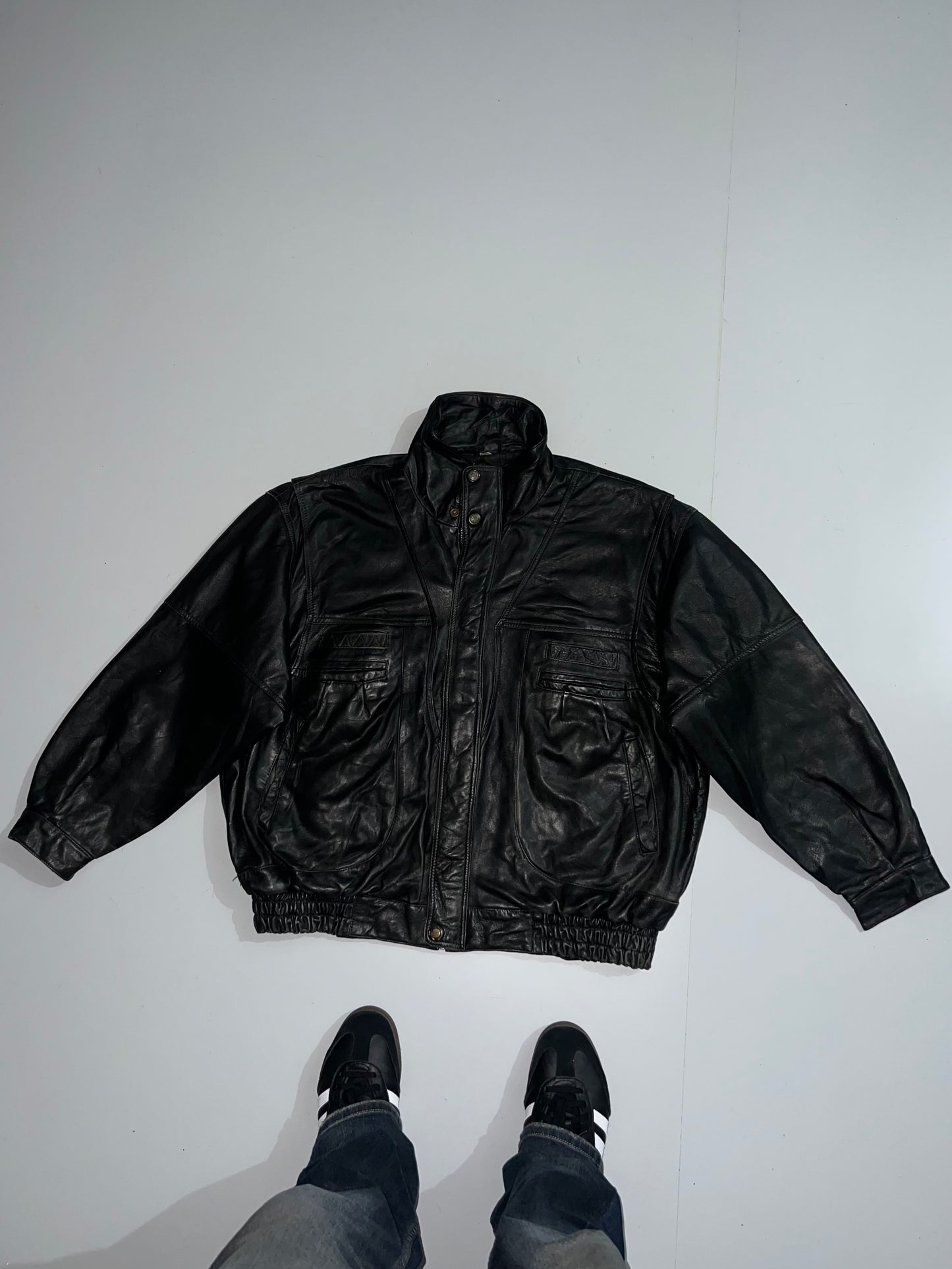 ZSuper premium Original Leather Jacket (XL/2XL)
