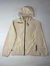 Zara | Hooded Windbreaker Jacket – Beige | (L)