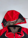 Black Yak | Extreme Series Technical Shell Jacket and detachable cap Red & Black (XL)