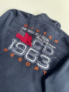 Camp David | Heli Skiing Alaska Embroidered Quarter-Zip Navy (Xl)