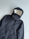 Superdry Original Windcheater Black Sherpa-Lined Hooded Jacket (M)